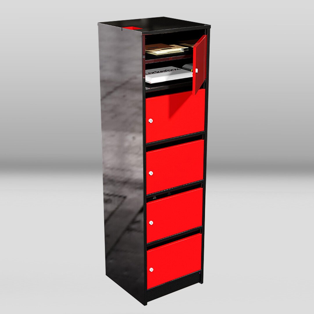 LAPTOP LOCKERS MET PERSOONLIJK VAK